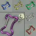 Dog Bone Shape Carabiner Clip Keychain