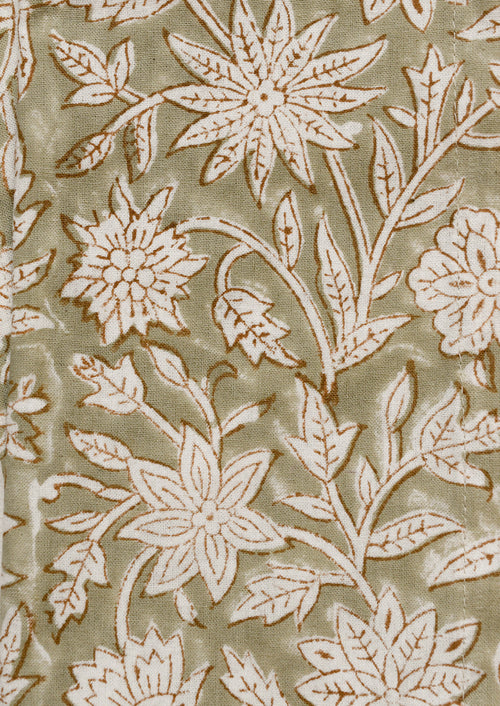 Botanical Block Print Napkin Set
