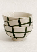 Verde Grid Porcelain Bowl