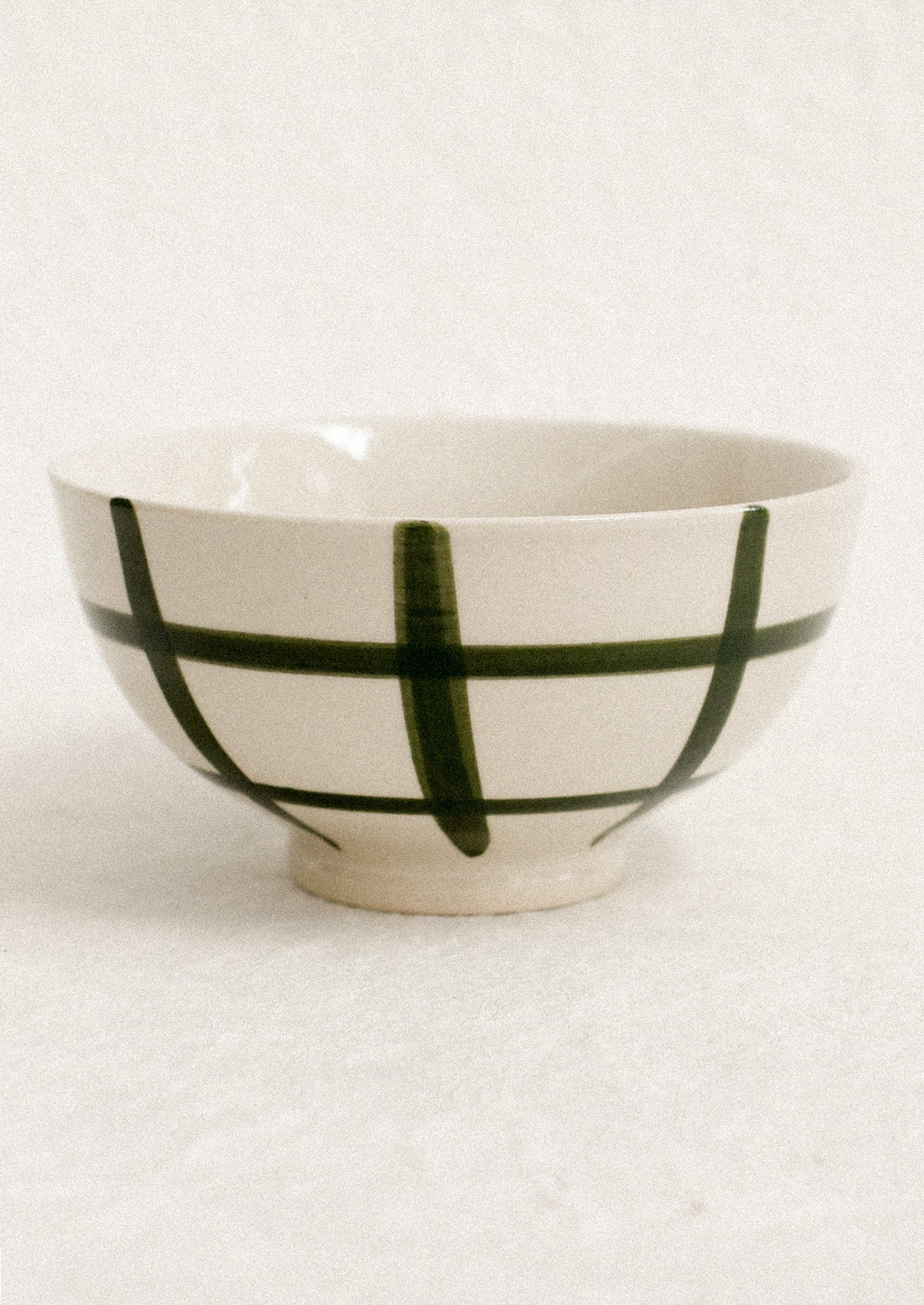 Verde Grid Porcelain Bowl
