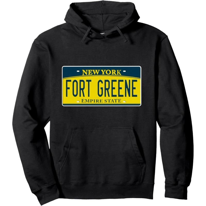 Men's Brooklyn, New York City, local pride, humorous sibling identity Graphic Hoodie/Graphic T-Shirt - Regular Fit | Soft & Breathable Fabric, Durable Print, Everyday Comfort, Machine Washable, casual, urban, streetwear urban lifestyle, casual wear,