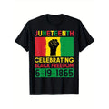 Juneteenth 1865 Black Freedom African American History Pride Men T-Shirt