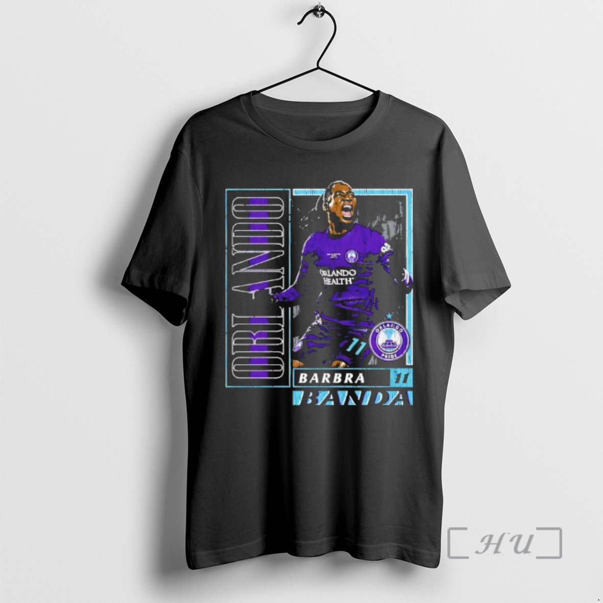 Officials Barbra Banda Orlando Pride Card Vintage Unisex T-shirt, Sweatshirt, Hoodie, Long Sleeve Tee