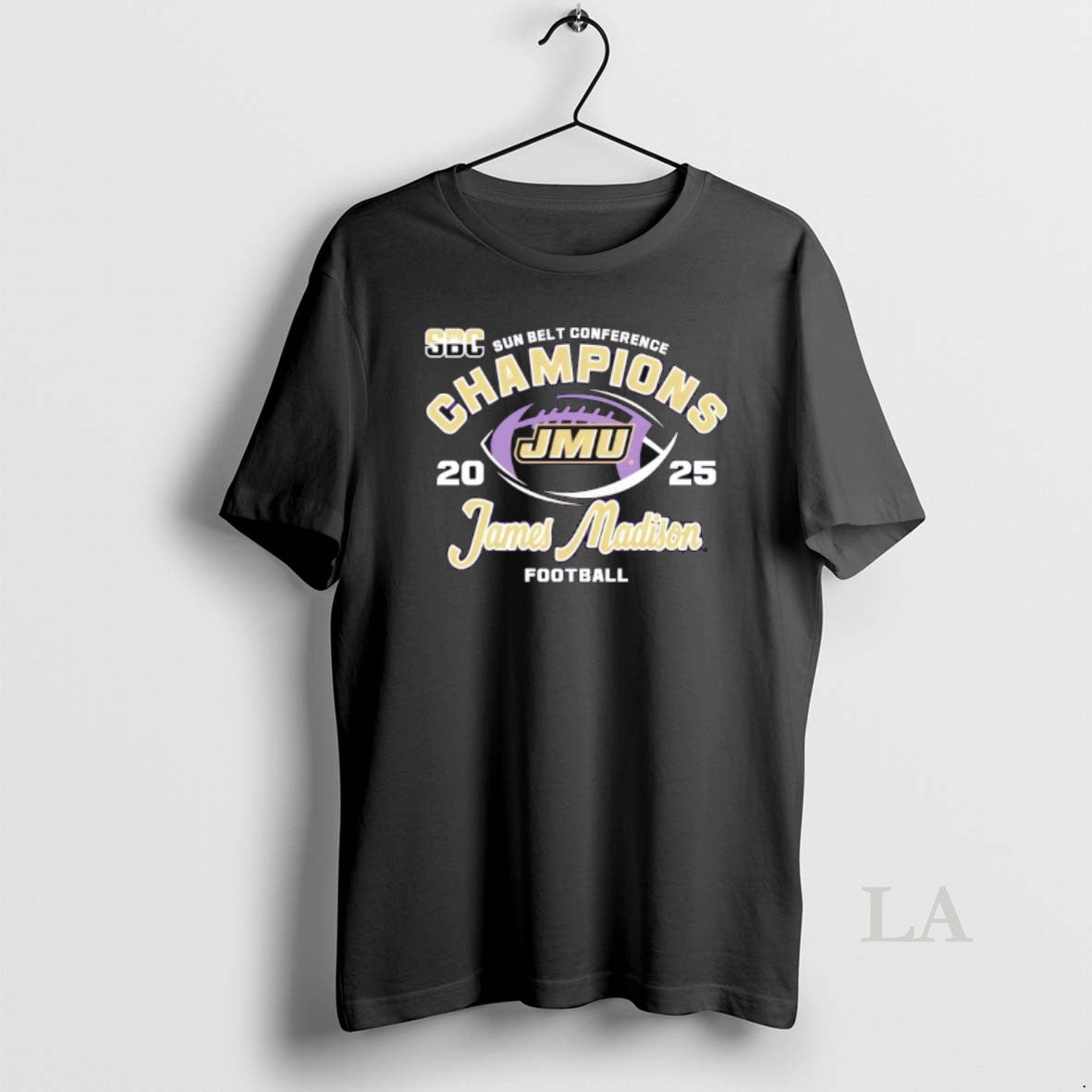 Original James Madison University Dukes Football 2025 Sun Belt Champions Logo