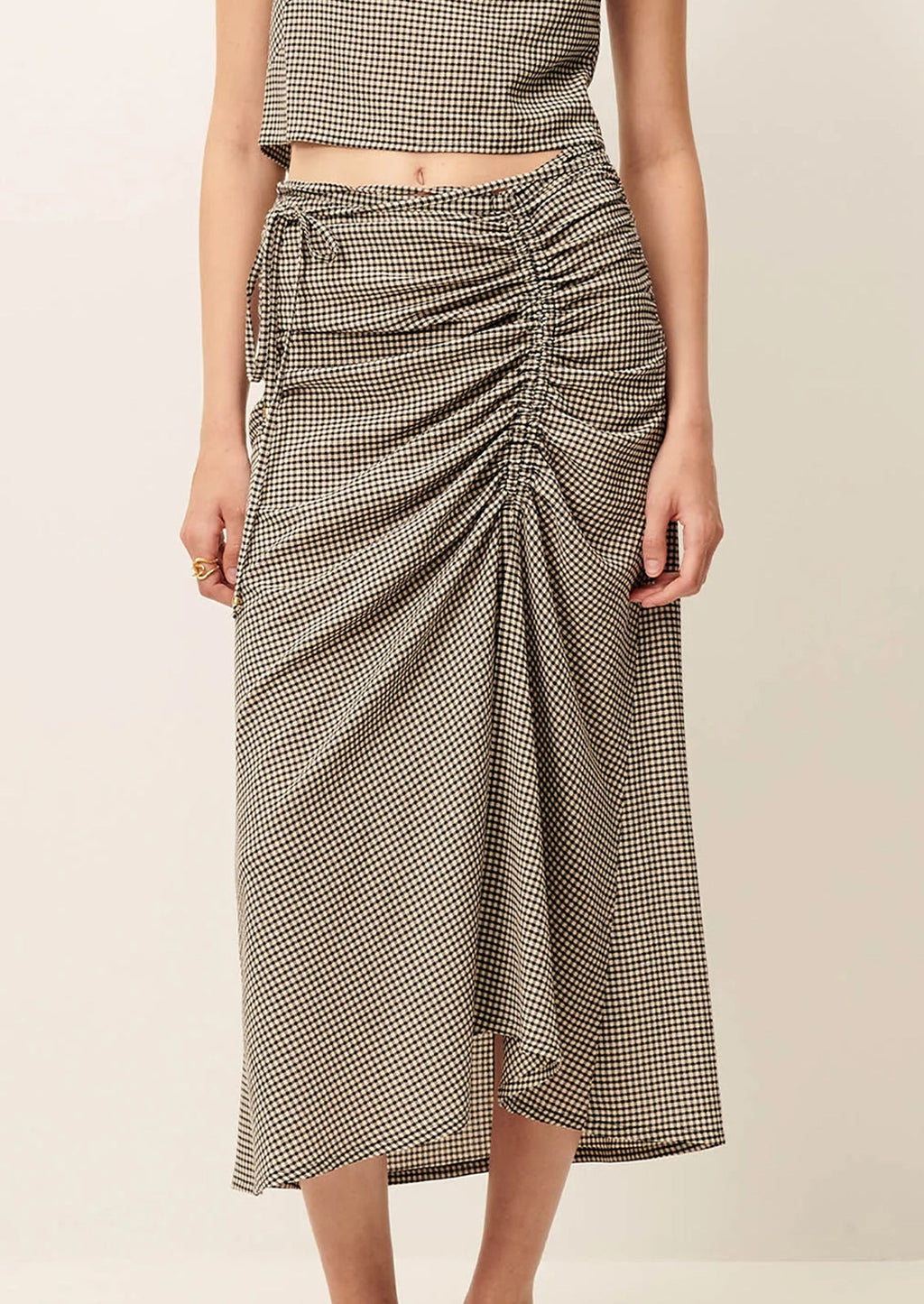Arletta Gingham Skirt