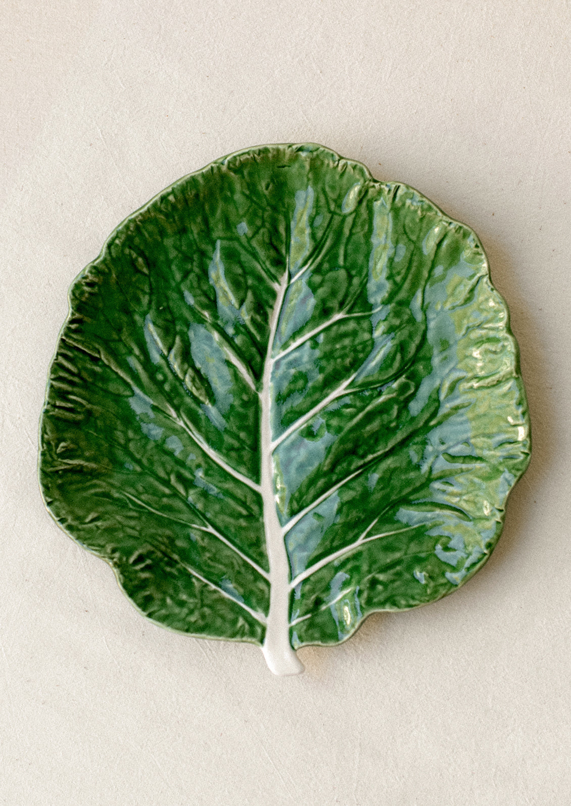 Cabbage Leaf Salad Plate