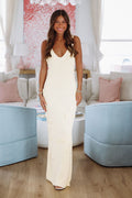 Burst Your Bubble Maxi Dress By Line and Dot - Yellow