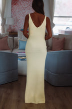 Burst Your Bubble Maxi Dress By Line and Dot - Yellow