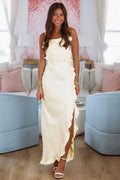 Citrus Spice Maxi Dress - Lemon Yellow