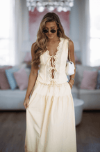 Waverly Vest Top - Light Yellow