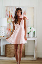 Take the Date Mini Dress - Pink