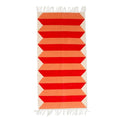 Handloomed Zapotec Warm-Toned Wool Area Rug 2.5x5 'Dimensions of Warmth'