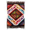 Wool and Cotton Blend Area Rug Hand-Woven in Peru 3x4 'Crab and Fish'