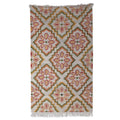 Traditional Floral Handloomed Wool Area Rug from India 3x5 'Floral Boom'