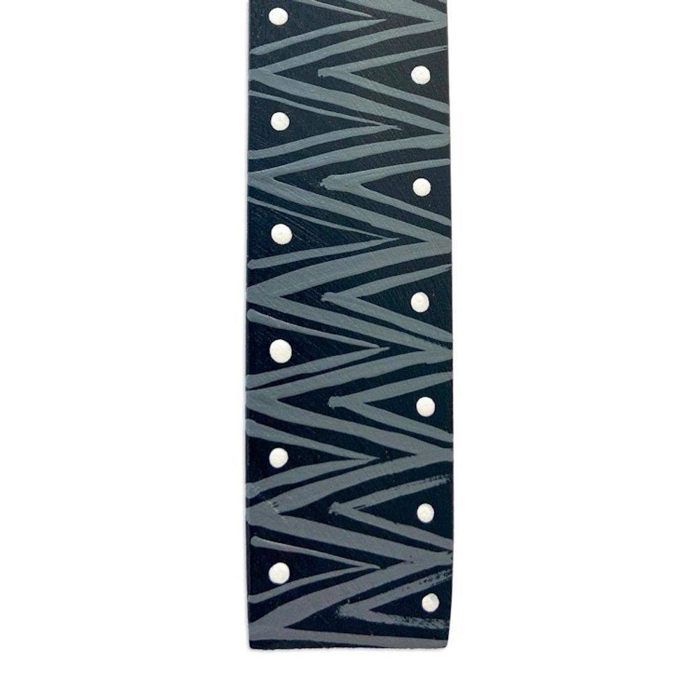 Hand-Painted Pink Flamingo Copal Wood Bookmark from Oaxaca 'Reading Flamingo'