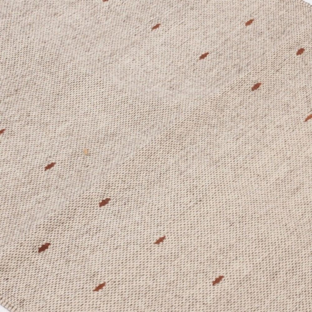 Handwoven Wool Area Rug from Mexico 2.5x5 'Desert Drops'
