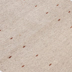 Handwoven Wool Area Rug from Mexico 2.5x5 'Desert Drops'