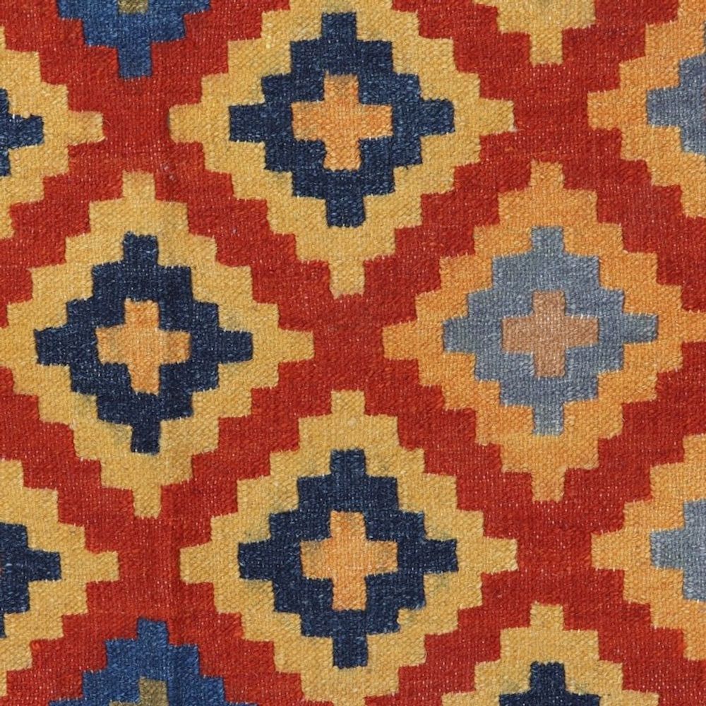 Handcrafted Indian Wool Area Rug 4 x 6 'Hand of Glory'