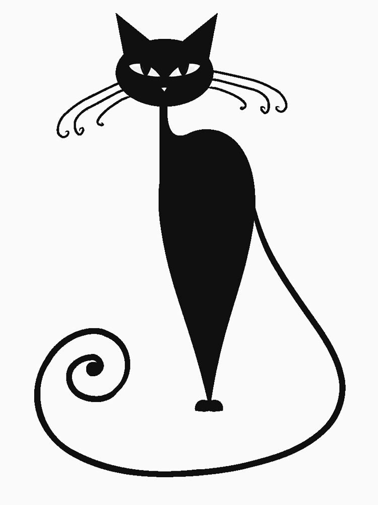 BLACK CAT by msevilljak Unisex T-shirt, Sweatshirt, Hoodie, Long Sleeve Tee