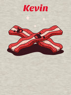 Kevin + Bacon visual pun by The Sporty Nerd Unisex T-shirt, Sweatshirt, Hoodie, Long Sleeve Tee