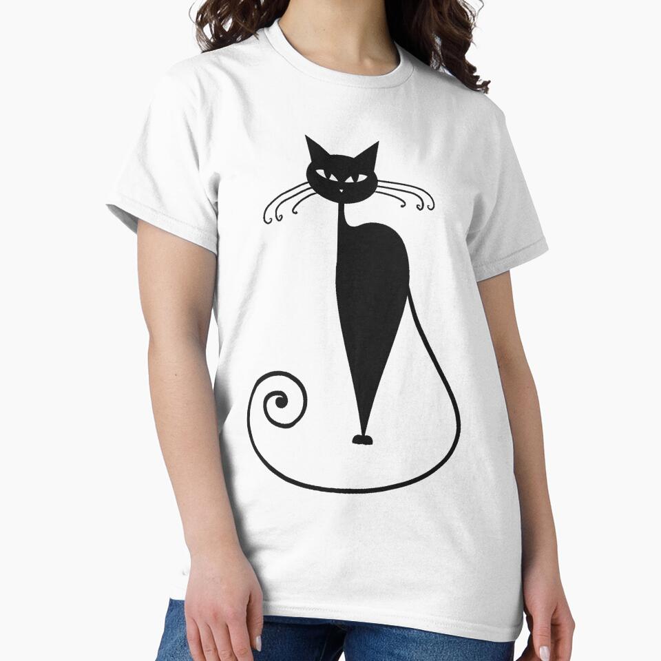 BLACK CAT by msevilljak Unisex T-shirt, Sweatshirt, Hoodie, Long Sleeve Tee