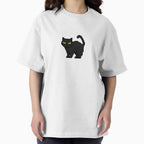 Pixel Black Cat Cute Retro 8bit Kitty Kawaii Feline Art for Cat Lovers by Playful Strokes pom@pom