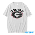 God Is A Georgia Bulldogs Logo Tshirts Sweater Unisex T-shirt, Sweatshirt, Hoodie, Long Sleeve Tee