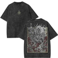 Maliketh Black Blade T-Shirt – Elden Ring Washed Tee Dark Fantasy Gamer Merch Unisex T-shirt, Sweatshirt, Hoodie, Long Sleeve Tee