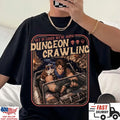Dungeon Crawling T Shirt Funny RPG Gamer Shirt Retro Fantasy Graphic Tee Unisex T-shirt, Sweatshirt, Hoodie, Long Sleeve Tee