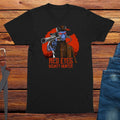 Red eye bounty hunter sci fi t-shirt, mens gaming geek nerd t shirt top Unisex T-shirt, Sweatshirt, Hoodie, Long Sleeve Tee
